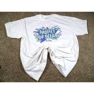 Cape Clasp AWSC Protect Our Oceans Tee Shirt Cream XL